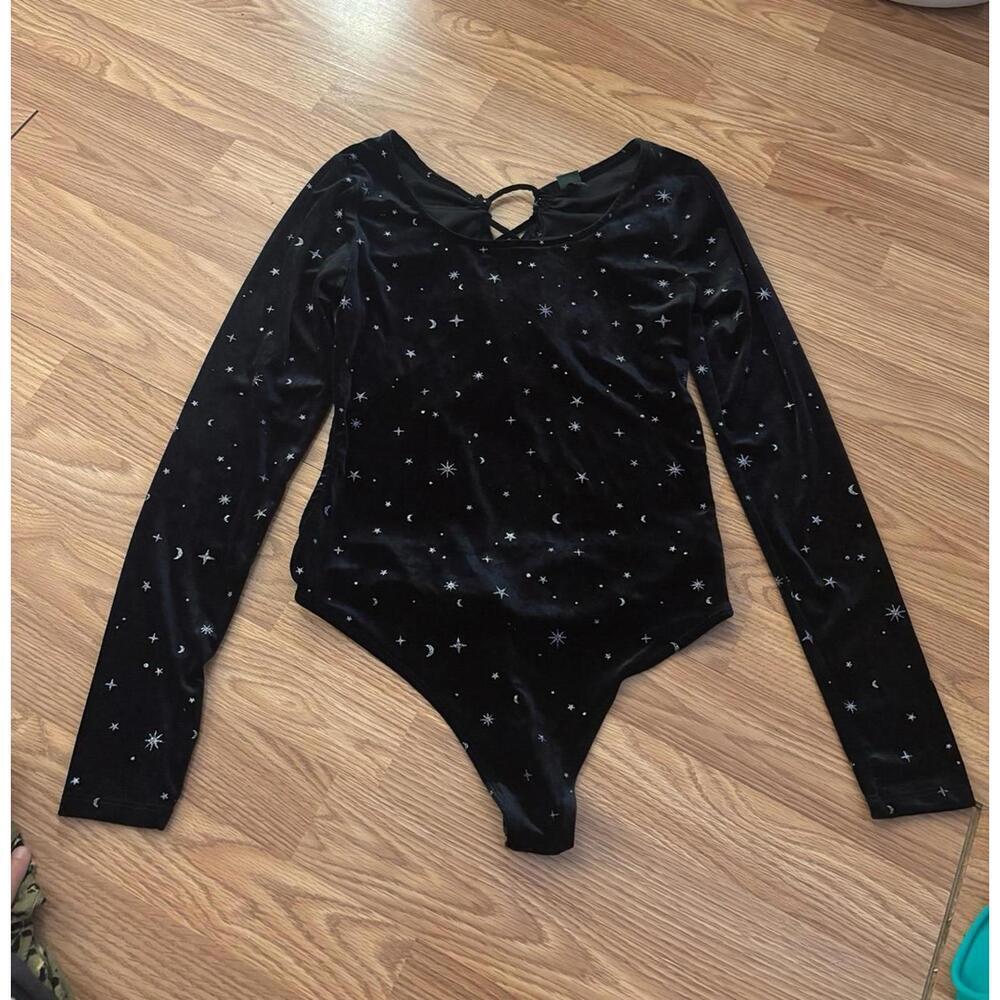 Wild Fable Velvet Bodysuit Size Medium